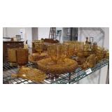Large Misc  Amber Glass Dishware