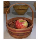 Longaberger handled basket