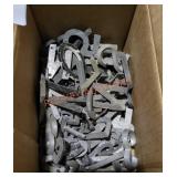 Vintage Metal Numbers & Letters