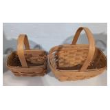 Longaberger baskets - Qty 2