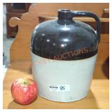Vintage Two Tone Beehive Stoneware Jug