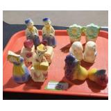 Vintage Shawnee salt and pepper shakers six sets