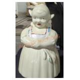 Vintage Shawnee Dutch Girl Cookie Jar
