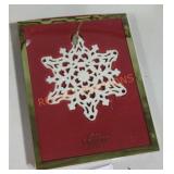 Lenox Snowflake Ornament