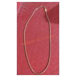 "585" (14k) Stamped Necklace
