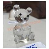 Vintage Swarovski Crystal Bear