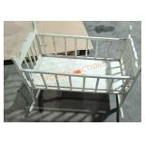 Vintage Rocking Baby Cradle