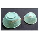 Vintage Homer Laughlin tree bowls