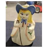 Vintage Shawnee pottery Bo peep pitcher