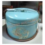 Vintage Metal Cake Carrier