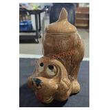 Vintage 1961 McCoy Thinking Puppy Cookie Jar
