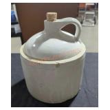 Vintage White Crock Jug