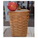 Longaberger Utensil Basket with Lid