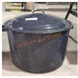 Graniteware Soup Pots - Qty 2