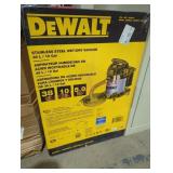 DeWalt stainless 10 gal wet/dry Vacuum