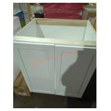 White base cabinet