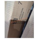 8 ft Closet poles white