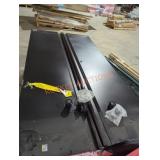 Husky black standing cabinet