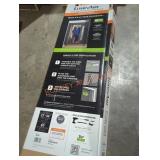 1 Anderson gray retractable screen door