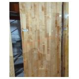Butcher block countertop