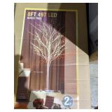 8ft LED Birch Tree