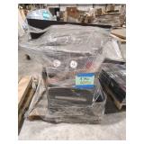 Skid Lot Dyna Glo Grill, Planter Box, Chair