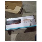 Delta 18" double towel bar with shelf