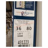 36x80 Two Panel Left Hand Door