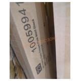 8 ft Closet poles black