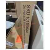 24" x 34" dishwasher flush end panel