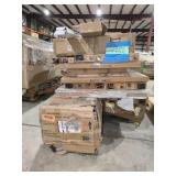Skid Lot Doors, Flooring, Blinds, TV console,