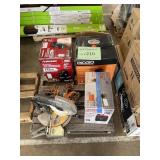 Air Compressors, Chop Saw, Generator
