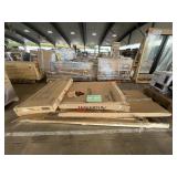 Buffet table, Anderson windows, doorsLocated