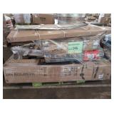 Hampton Bay Umbrella, Wire Fencing, Keter Storage
