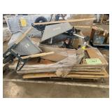 Wheel Barrows, Hose Reel, Doors, Cupboard