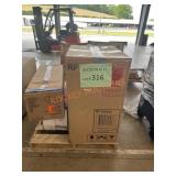 Air conditioner, cabinets, bathroom vanity