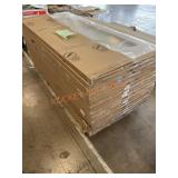 36x80 Glass Door Slabs, 16 X BID