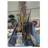 Bow + Arrow & Garage Tote Lot Bow + Arrow & Garage Tote Lot