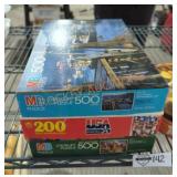 Puzzles & Tin Lot Puzzles & Tin Lot
