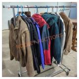 Rack of Coats and Jackets Rack of Coats and Jackets