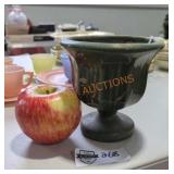Vintage Haeger Pottery Planter Green Vintage Haeger Pottery Planter Green