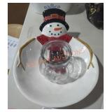 Yuletide Snowman Bowl Yuletide Snowman Bowl