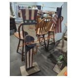 Rustic Patriotic Standing Decor Rustic Patriotic Standing Decor