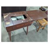 Vintage Sears Kenmore Sewing Machine Table Vintage Sears Kenmore Sewing Machine Table