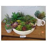 Faux Succulent Decor Faux Succulent Decor