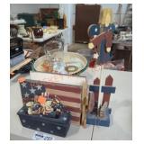 Patriotic Decor Lot Patriotic Decor Lot