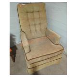 Vintage Yellow Arm Chair Vintage Yellow Arm Chair