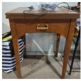 Vintage Sears Kenmore Sewing Machine Table Vintage Sears Kenmore Sewing Machine Table
