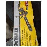 DeWalt 60V 16" Brushless Chainsaw
