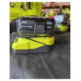 Ryobi 18v 4 ah battery and charger
